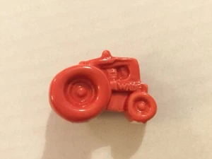 Wade Red Rose Tea Small Ceramic Red Tractor Figurine Figure Farming Farm Vehicle - Picture 1 of 7