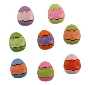 Egg Hunt 4258 - Buttons Galore - Easter Eggs - Craft Sewing Scrap - Photo 1/2