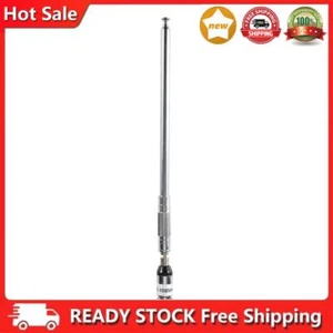 76-108MHz Telescopic Antenna Extendable Antenna BNC Connector for FM Radio - Zdjęcie 1 z 8