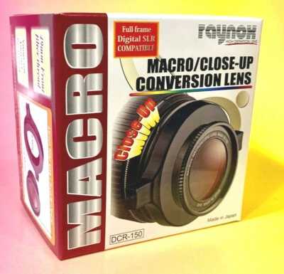 Raynox DCR-150 CLOSE UP MACRO LENS to DMC-FZ70 FZ72 FZ1000 FZ80 FZ82 52-55-67 mm - Image 1 of 4