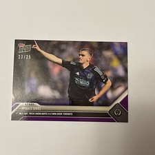 2023 Topps Now MLS 81 MIKAEL UHRE. PHIILADELPHIA UNION PURPLE /25