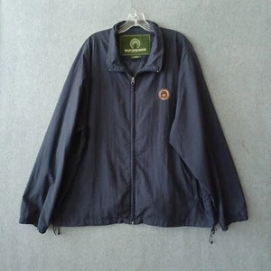 Weatherproof Jacket Mens 2XL Navy Blue Long Sleeve Full Zip PGA Casual Jacket - Picture 1 of 14