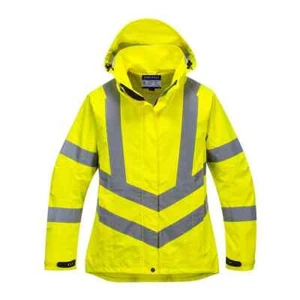 Portwest Ladies Hi-Vis Breathable Durable Jacket Detachable Hood LW70 Small - Picture 1 of 1