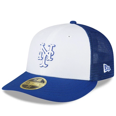 Men's New Era  Royal/White New York Mets 2023 On-Field Batting Practice Low Cover