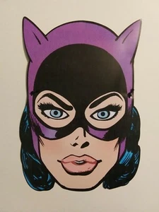 Catwoman 80th anniversary special mask art by Ryan Sook inspired by Neal Adams - Bild 1 von 2