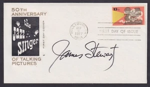 James "Jimmy" Stewart, Oscar Winning Actor, signed Talking Pictures FDC - Picture 1 of 1