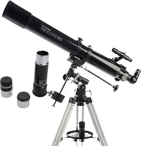 Celestron - PowerSeeker 80EQ Telescope - Manual German Equatorial Telescope - Picture 1 of 9