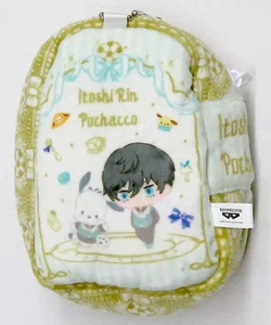 Sanrio Blue Lock Itoshi Rin Pochacco Plush Pouch 12cm Vol.2 Anime Carry Case Us - Picture 1 of 3