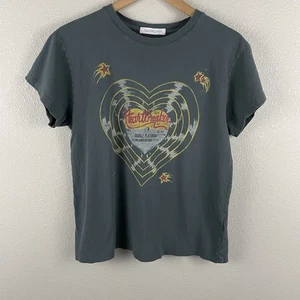 Daydreamer Womens S Double Platinum Tour Cotton Graphic Tee In Vintage Black - Picture 1 of 5