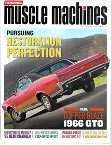 HEMMINGS MUSCLE MACHINES 2024 JULY - 66 HEMI CHARGER, 65 MUSTANG 2-2, 66 GTO - Imagen 1 de 1