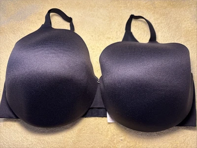 Sujetador Cacique 44G NEGRO Ligeramente Forrado Cobertura Completa Espalda Más Suave Con Aros FR/SHP Foto 1 de 4