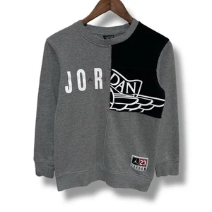 Air Jordan Youth Boys Split Logo Sweatshirt Size Large - Picture 1 of 5