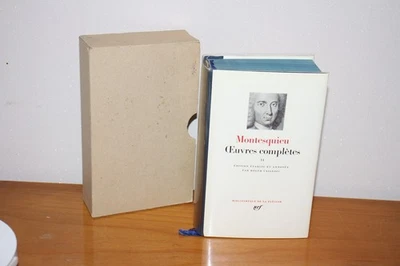Livre Pléiade  NRF Montesquieu œuvres complètes II 1976 - Photo 1/4