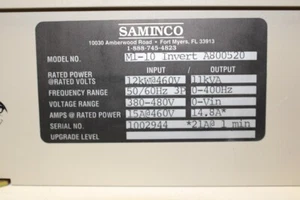 Unidad de frecuencia variable Saftronics 10 HP CIMR-G5U45P5 N-1 - Imagen 1 de 7