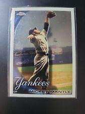 2010 Topps Chrome Mickey Mantle SP card #7