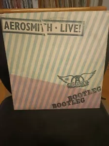Aerosmith Live Bootleg Lp Usa 1978 With Poster VG+ Santa Maria Pressing - Foto 1 di 17
