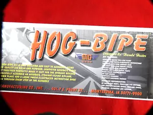 HARD TO FIND NEW IN BOX SIG HOG BIPE RC AIRPLANE KIT BIPLANE - Picture 1 of 3