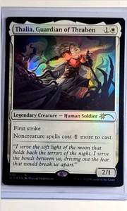 2020 MTG Magic the Gathering SLD Secret Lair Foil #38 Thalia Guardian Of Thraben - Picture 1 of 2