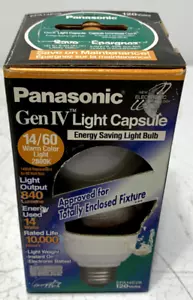 Panasonic EFA14E28 Gen IV Light Capsule 14W 120V 16/40 Warm Light 2800K 10k Hrs - Picture 1 of 3