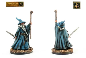Gandalph Pintado-El Señor de los Anillos-Mago-Games Workshop (Resina) - Imagen 1 de 3