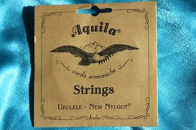 Aquila 4U Nylgut Soprano Ukulele String Set, Regular Set with High G String - Image 1 of 3