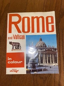Rome and Vatican in Colour - Softcover w/Mylar Cover 1978 - Imagen 1 de 4