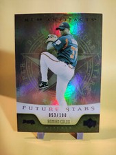 2005 UD MLB Artifacts #143 Roman Colon Blue #053/100 SP RC 