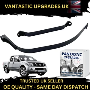 FUEL TANK SUPPORT STRAP X2 FITS NISSAN NAVARA D40 PATHFINDER R51 2.5 DCI (06-16) - Picture 1 of 8