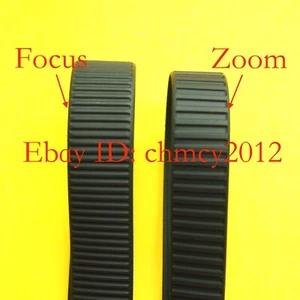 Anillo de goma de enfoque de lente + zoom para Canon EF 24-105 mm f/4L IS USM pieza de reparación - Imagen 1 de 4