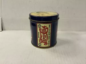 PEPSI COLA Blue TIN CAN 3.5" A NICKLE DRINK WORTH A DIME - Picture 1 of 7