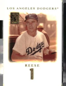 2001 Topps Tribute #1 Pee Wee Reese - Picture 1 of 2