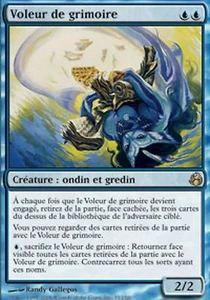 *MRM* FR/VF FOIL Voleur de Grimoire / Grimoire Thief MTG Morningtide - Picture 1 of 1