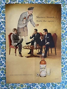 Vintage 1956 Martin’s V.V.O. Scotch Print Ad - Picture 1 of 7