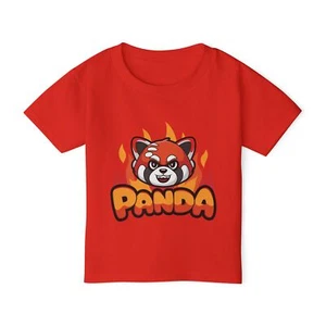 Cute Panda Toddler T-shirt, Kids Graphic Tee, Gift for Toddlers, Birthday - Picture 1 of 29