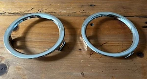 BRANDNEU RENAULT CLIO IV 4 NEBELLICHT UMGIBT LINKS & RECHTS CHROM - Bild 1 von 3