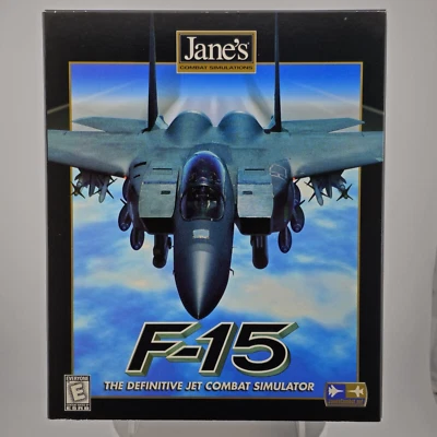 Jane's Combat Simulations: F-15, 1998, Big Box, New & Sealed - Image 1 of 4