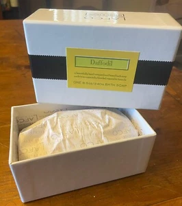 LAFCO NEW YORK LUXUS VEGANE SEIFE BAR NARZISSE 8,5 Unzen 240g IN BOX HERGESTELLT IN ITALIEN - Bild 1 von 5