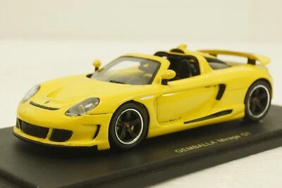 PORSCHE GEMBALLA MIRAGE GT 2007 GIALLO SPARK S0720 1:43 JAUNE RESINA GERMANIA - Immagine 1 di 4