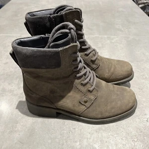 Clarks Orinoco SPICE braune Leder Schnürstiefeletten Gr. UK 6D Damen - Bild 1 von 9