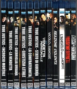 True Justice Serie completa Steven Seagal 12 blu ray ed. Eagle Pictures - Foto 1 di 1