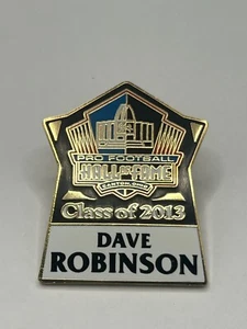 NFL Pro Football Hall of Fame Induction Pin - 2013 - Dave Robinson - Picture 1 of 2