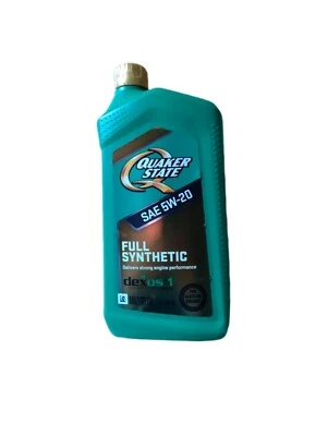 Quaker State 5w20 Full Synthetic Motor Oil - 6 Quarts/Case Foto 1 de 2