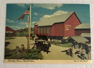 Greeting Barn, Amish Acres, Nappanee, Indiana Postcard - Picture 1 of 2