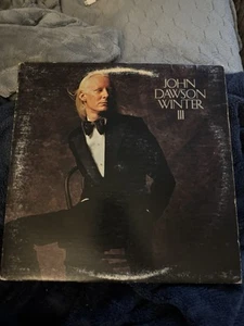 John Dawson Winter III LP Blues Rock 1974 Original Inner Sleeve VG+/EX - Picture 1 of 5