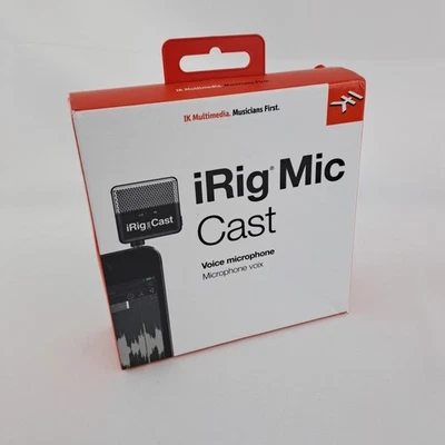 IK iRig Mic Cast - Voice Microphone - New - Image 1 of 3