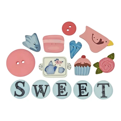 JABC Button Lover's Club Sweet Garden Party Box Just Another Button Company RARE - Image 1 of 4