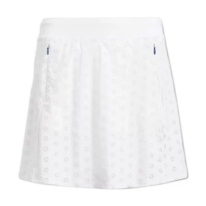 Polo Golf Ralph Lauren Eyelet Flare Girls Golf Skort - Picture 1 of 10