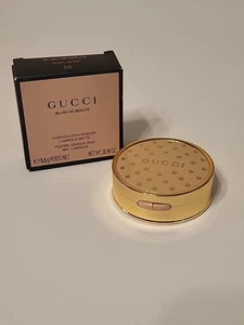 Gucci Blush De Beaute Cheeks And Eye Lumin. Matte Powder Rosy Beige 05 Open Box - Picture 1 of 18