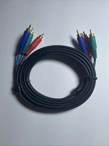 Component Video Cable Set – Red/Green/Blue RCA (YPbPr) Analog AV Cable - Picture 1 of 1