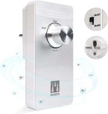 Generatore Di Ozono Purificatore D'Aria, Sterilizzatore Antiodore, per Camere, B - Immagine 1 di 4